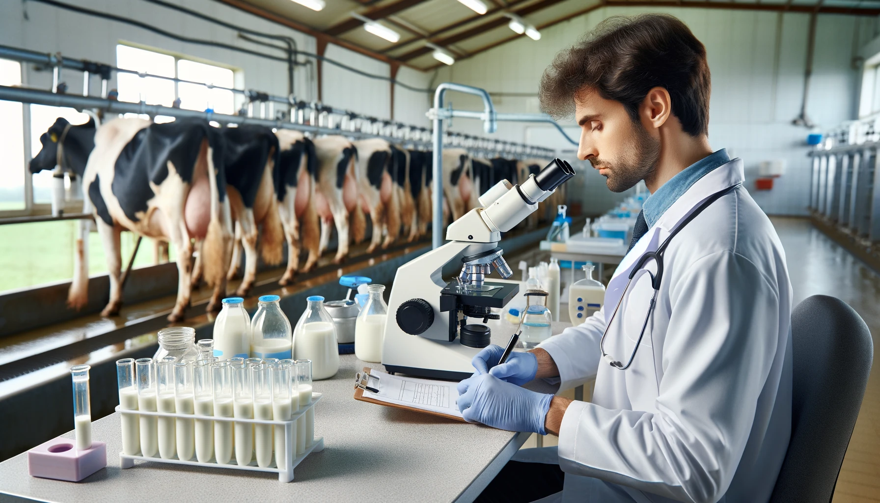 Innovative Milk Testing for Mastitis Detection