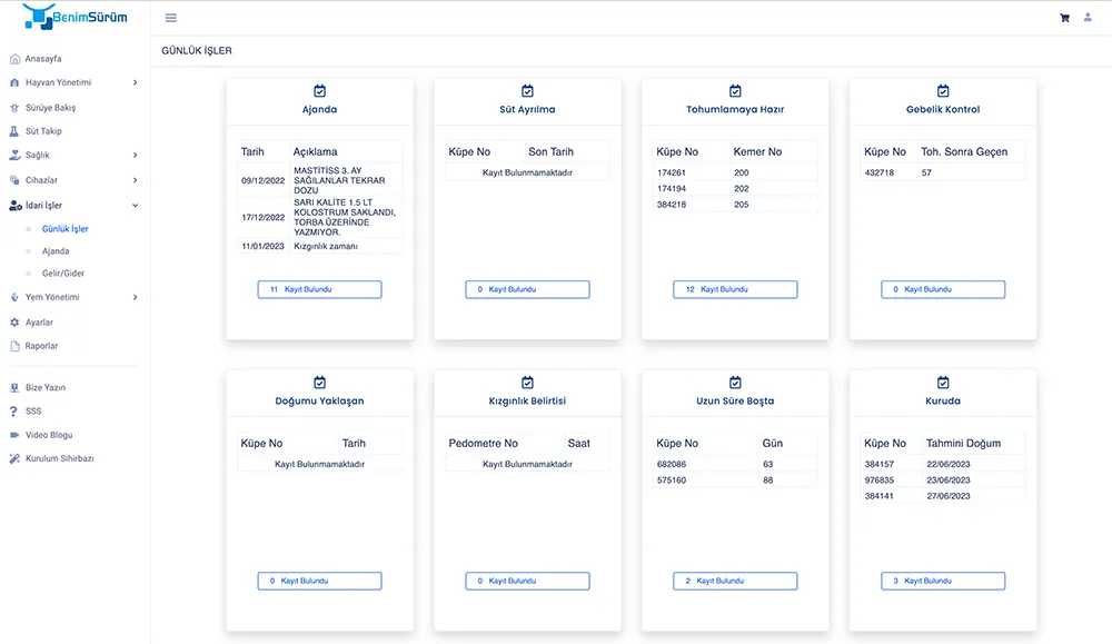 Dairy Cattle Program Mobile Screenshots 2